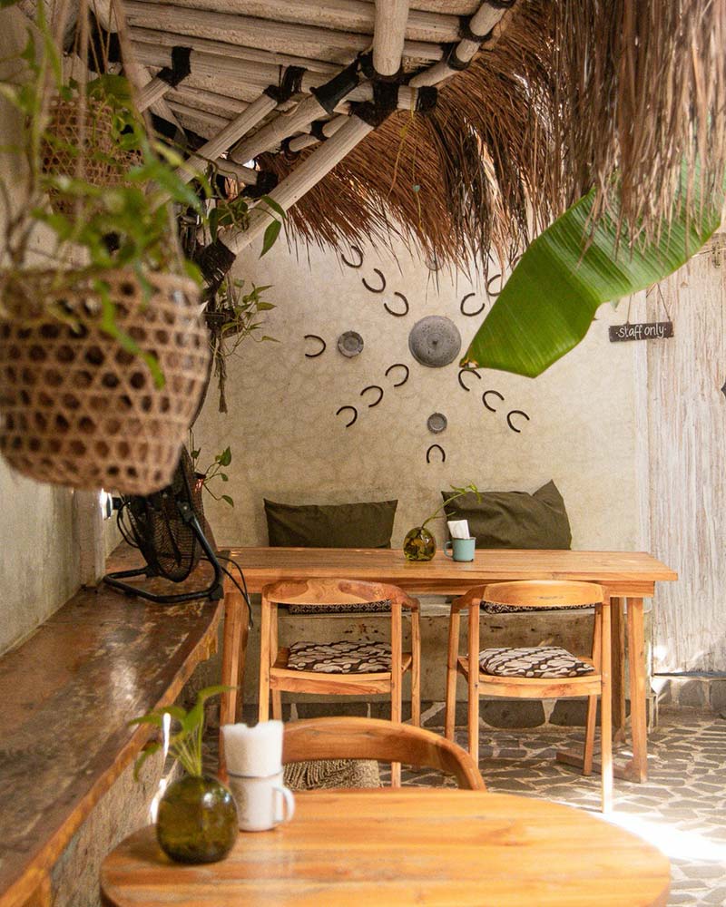 Interior of Pachamama Organic Café