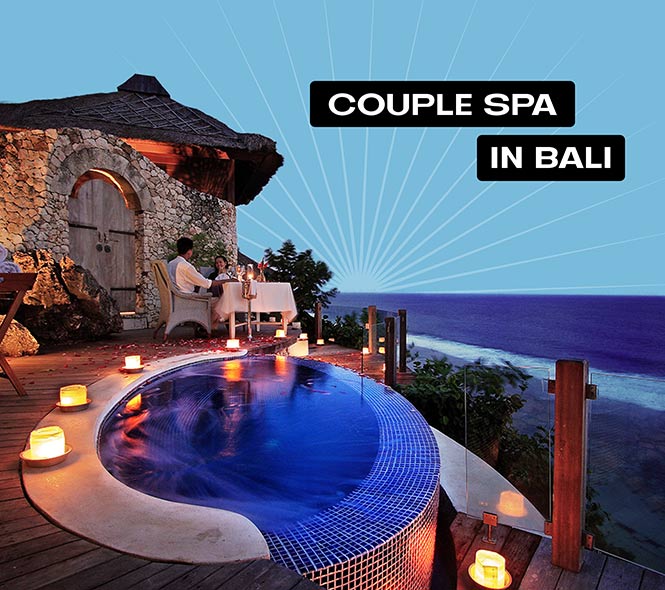 Accommodation and spa for couple in Bali