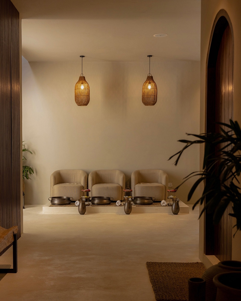 Interior of INKA Spa Ubud