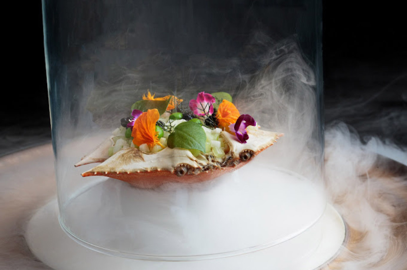 Smoky dish from Koral Restaurant