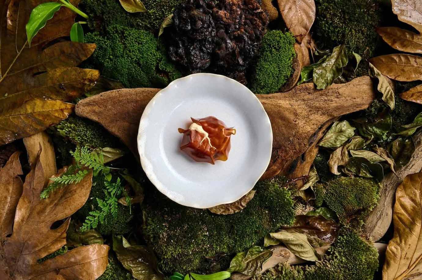 Fine dining food from Locavore NXT restaurant