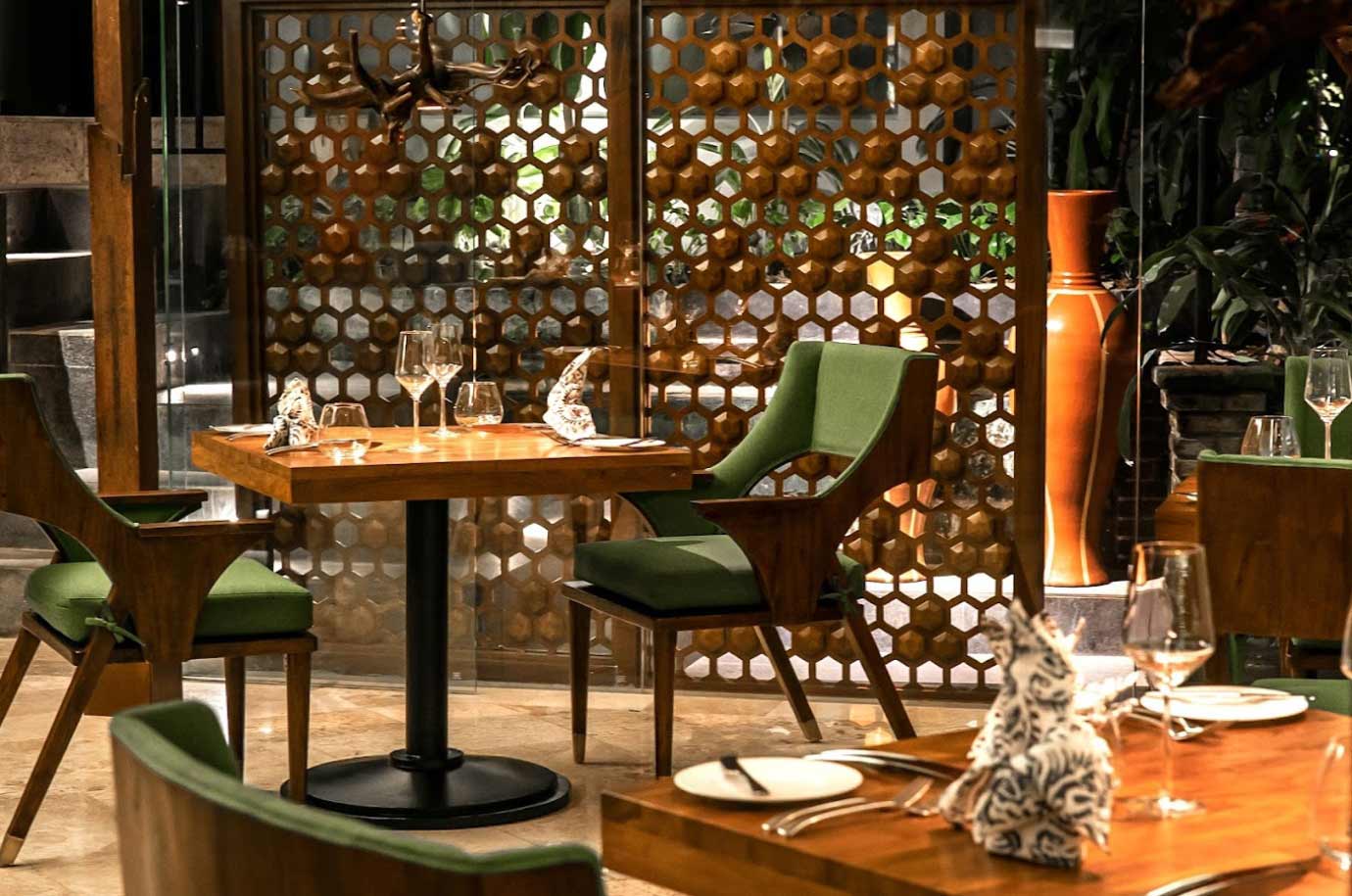 Interior in the Mozaic Gastronomic Restaurant