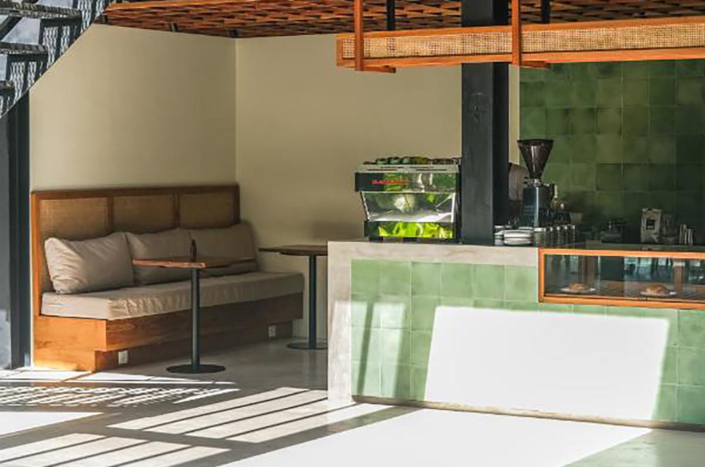 Cafe in the Tribal Co-Working Hostel