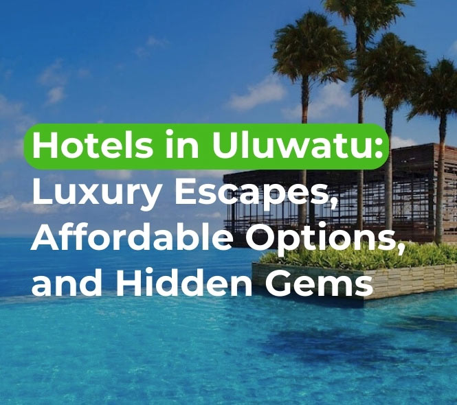 One of the Hotels in Uluwatu near the beach
