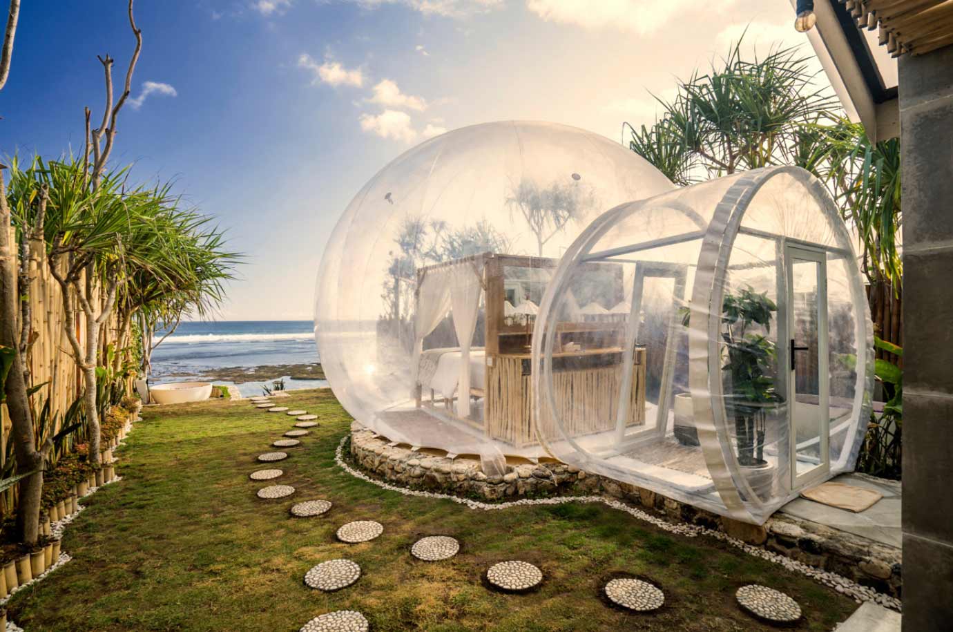 One of the apartments from Bubble Hotel