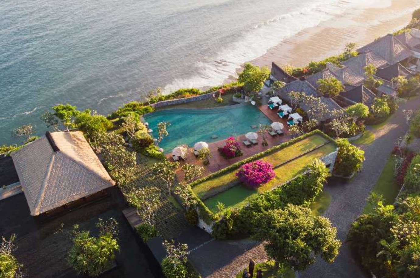 The area of Bulgari Resort Bali