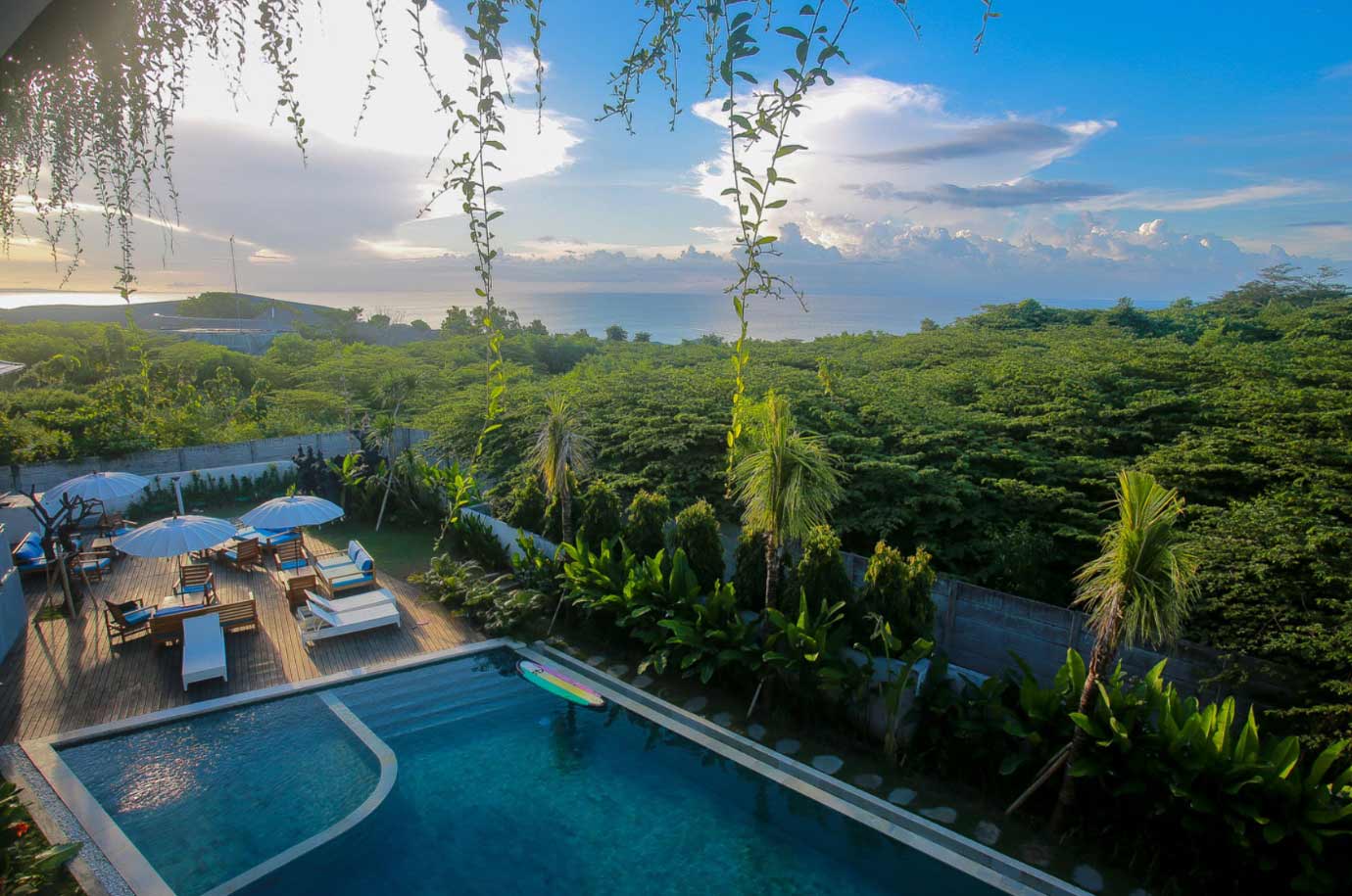 Area of the Padang Padang Inn Hotel
