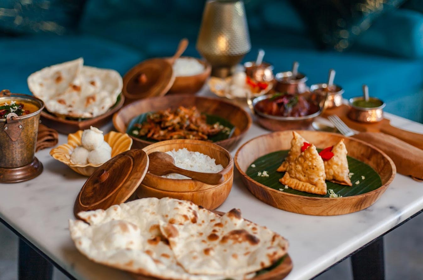 Indian food from Persona resrtaurant