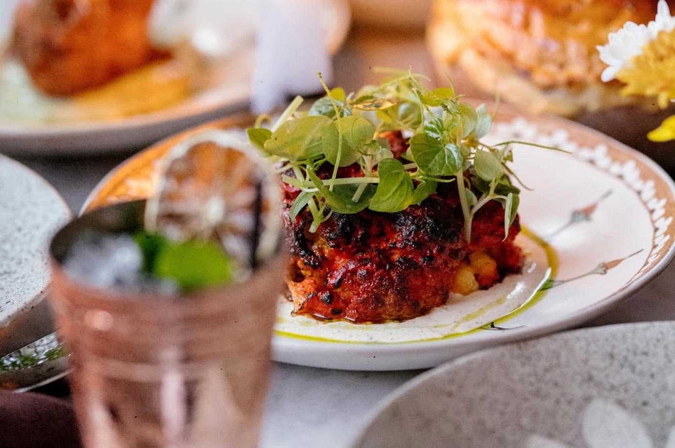 Indian food from Red Gunpowder restaurant