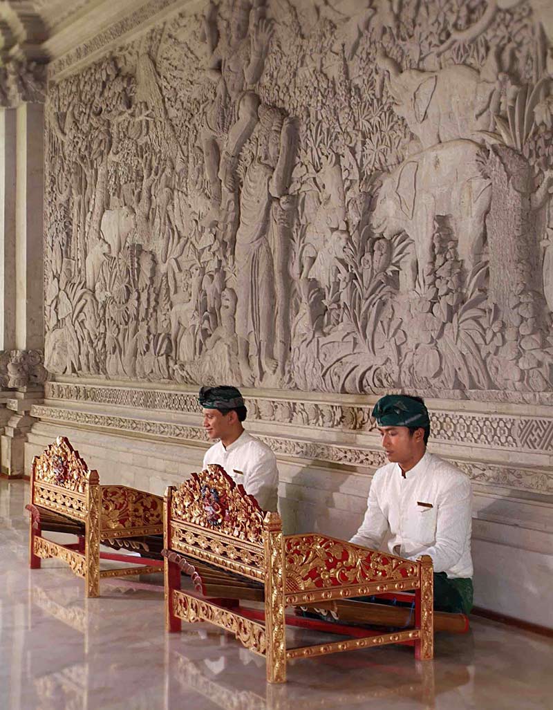 Exhibition wall of Museum Puri Lukisan