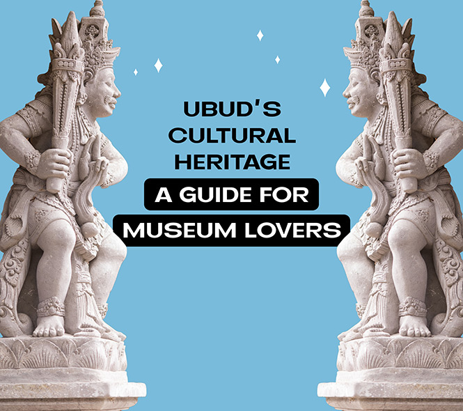 Statues in Ubud's museum