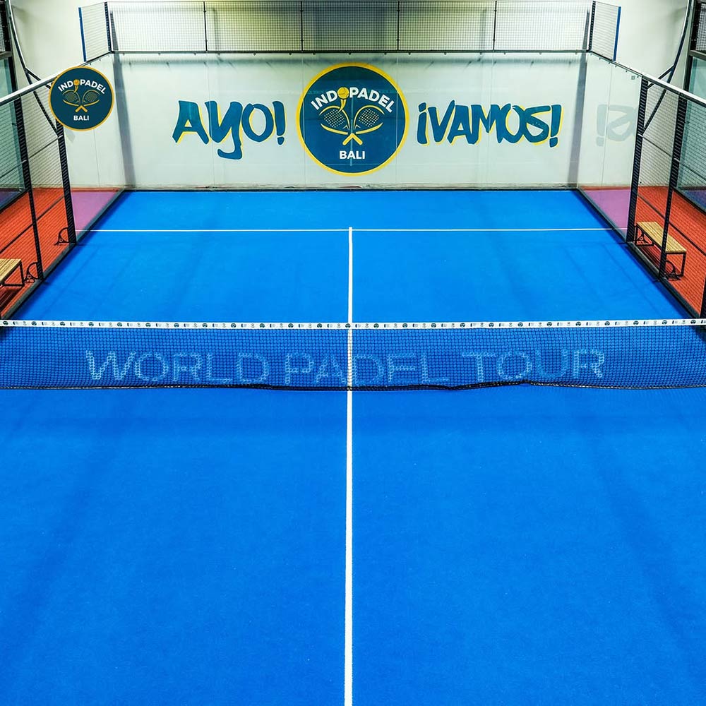 Padel court at INDOPADEL Bali