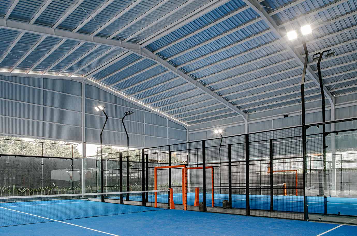 The courts of Liga Tennis Sports Club