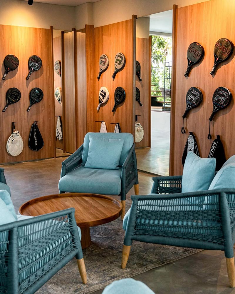 Padel room in Pro Padel Bali