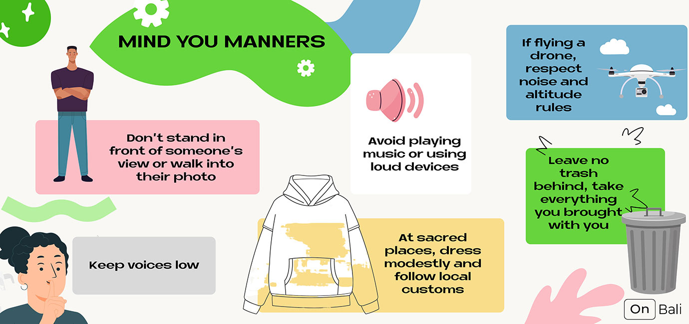 Sunrise viewing etiquette rules