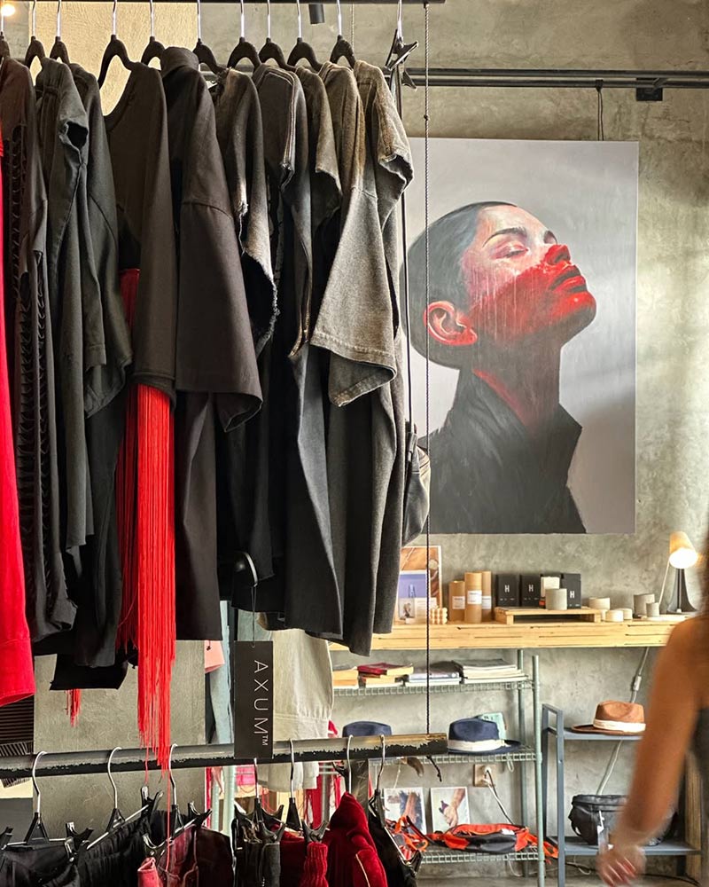 Interior of Hedonist Store Canggu