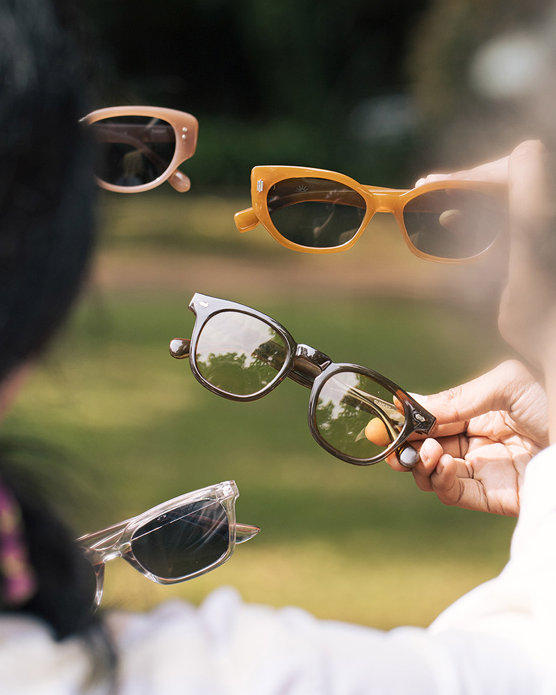 Different types of sunglasses from Sunset Eyewear