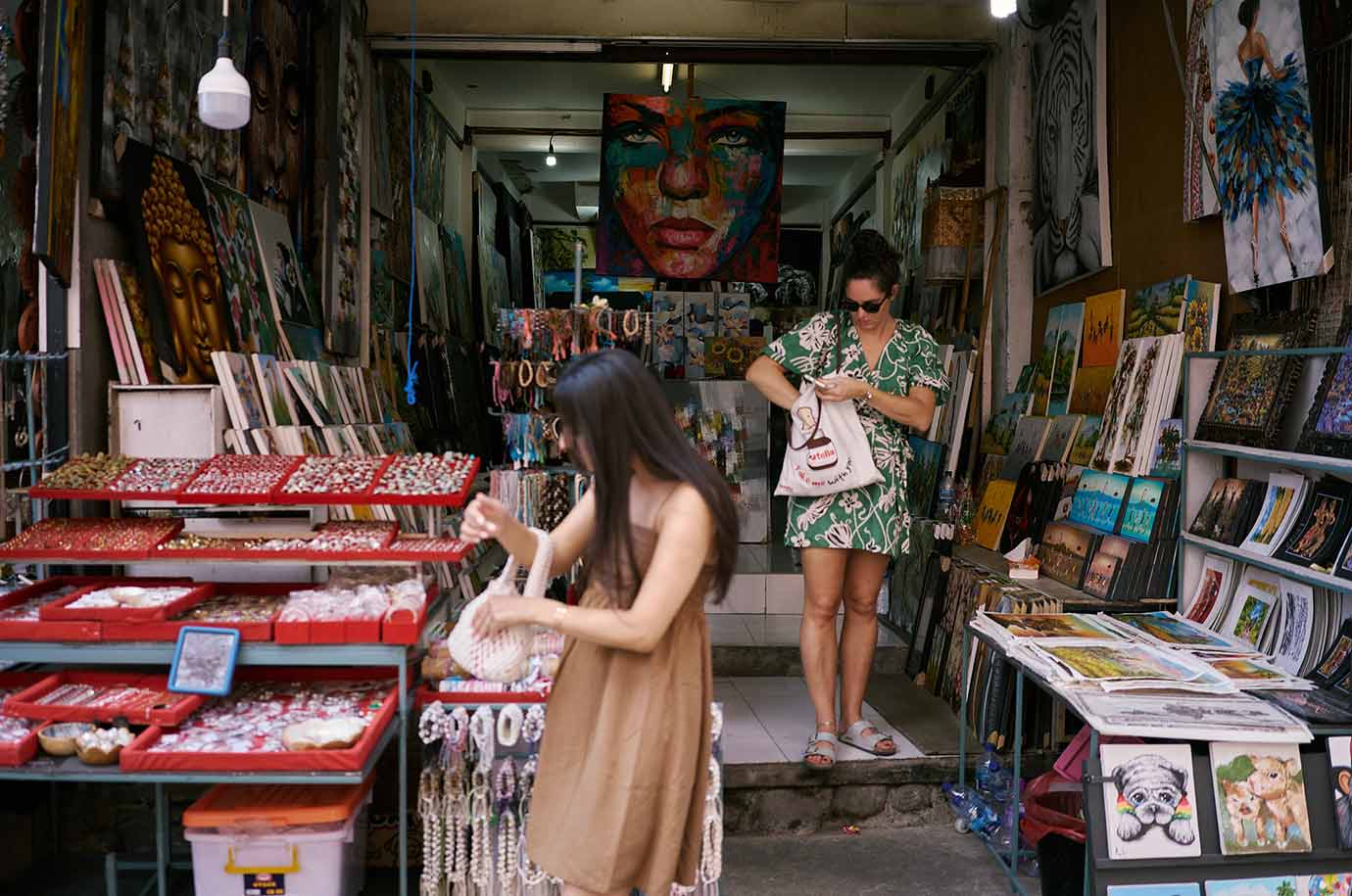 Art store at Ubud Art Market