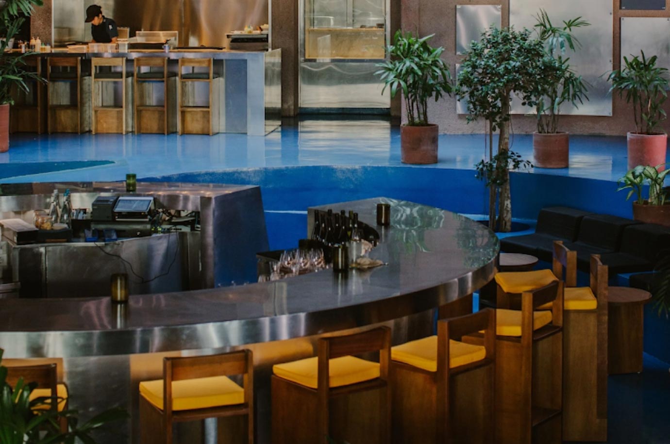 Interior of DOME restaurant