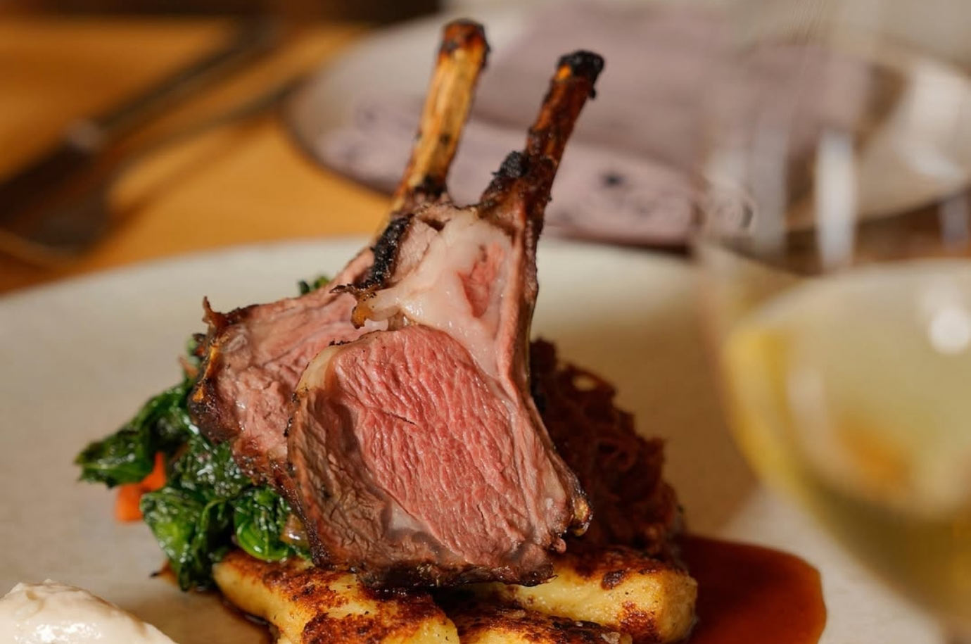 Food from Luma restaurant