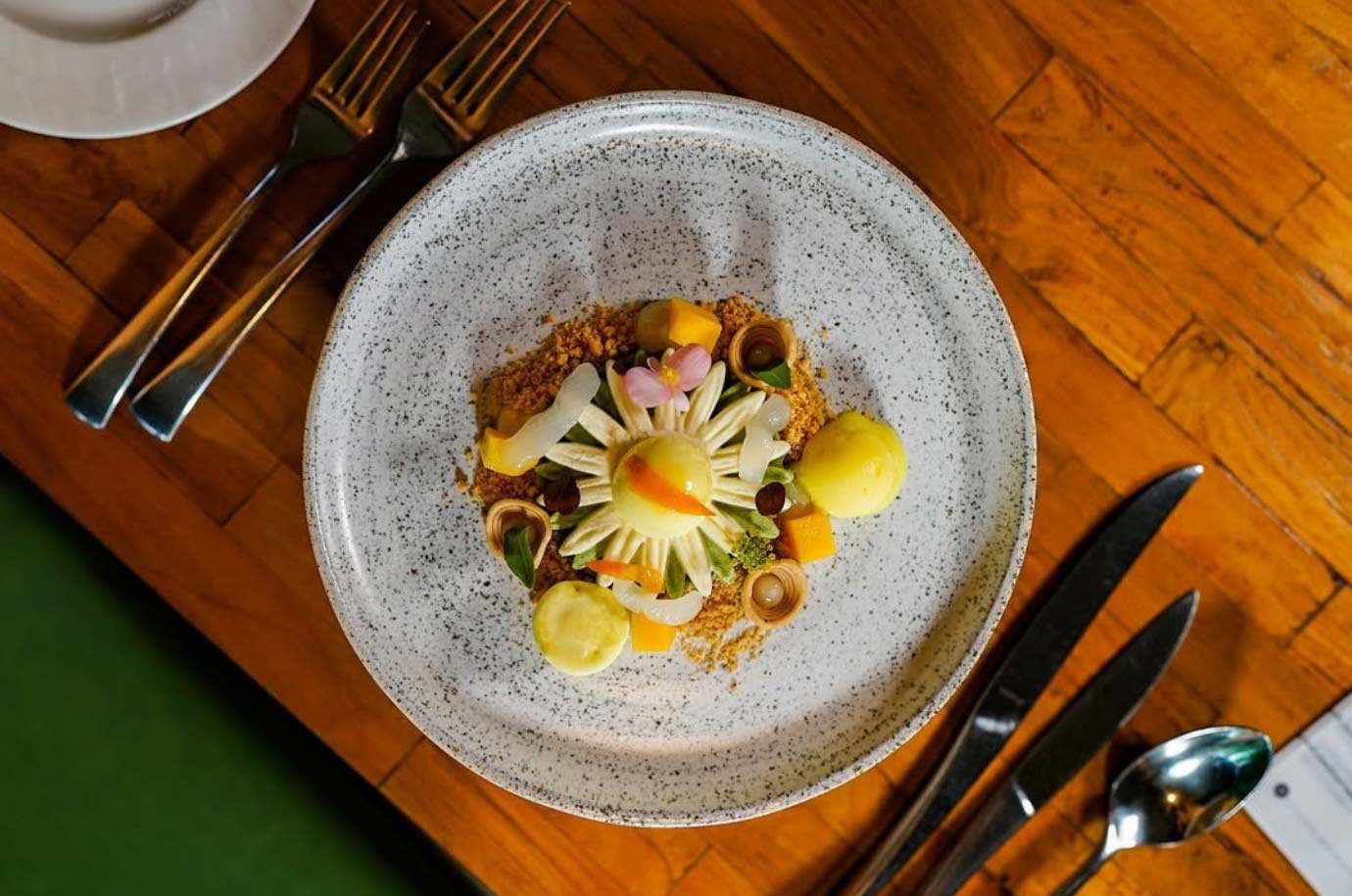 Beautiful dish from Mozaic Gastronomic Restaurant