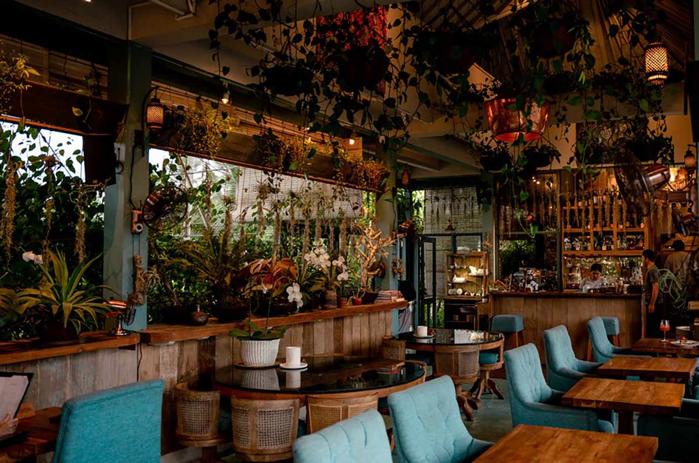 Interior in Muse Restaurant