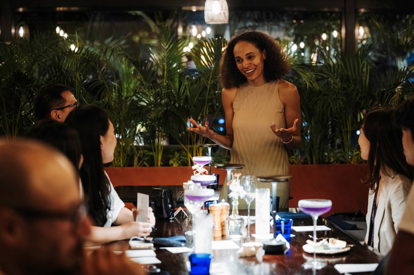 The event in Nautilus Seafood Restaurant & Bar, Ubud