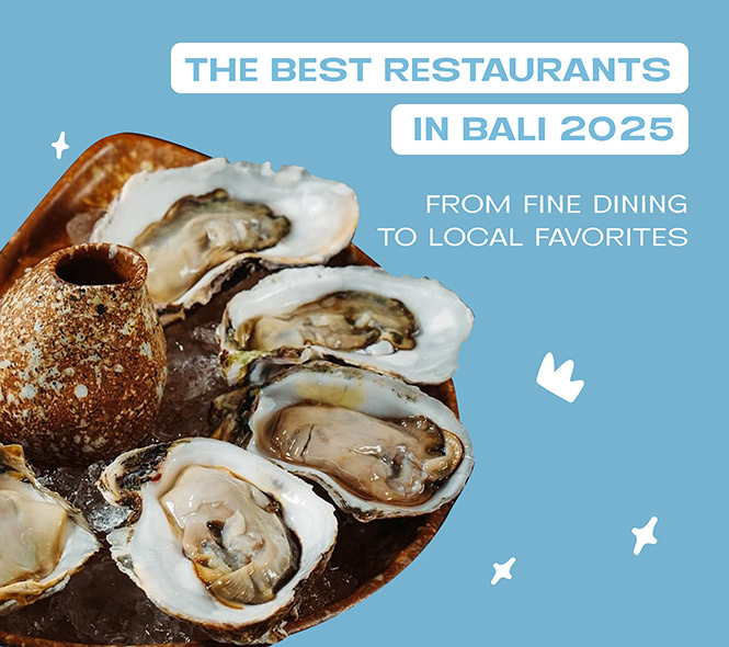 Seafood from the one the best Restaurants in Bali