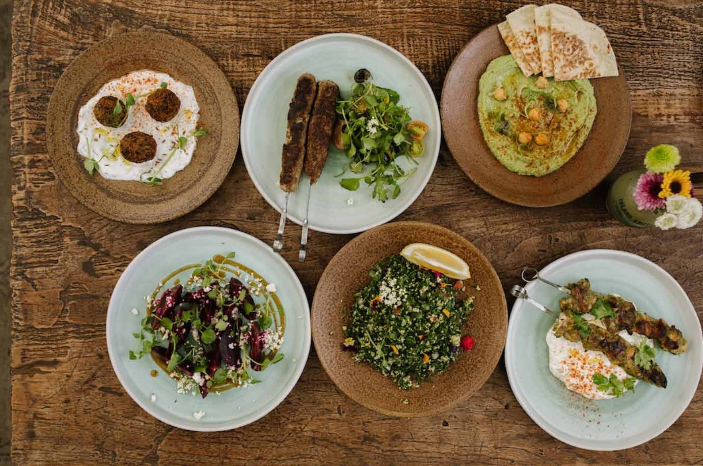 Food from Woods Perenenan restaurant