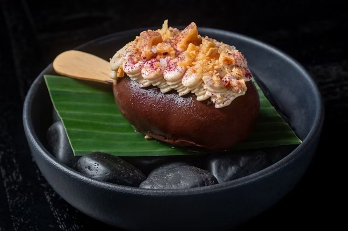 Food from Yuki restaurant