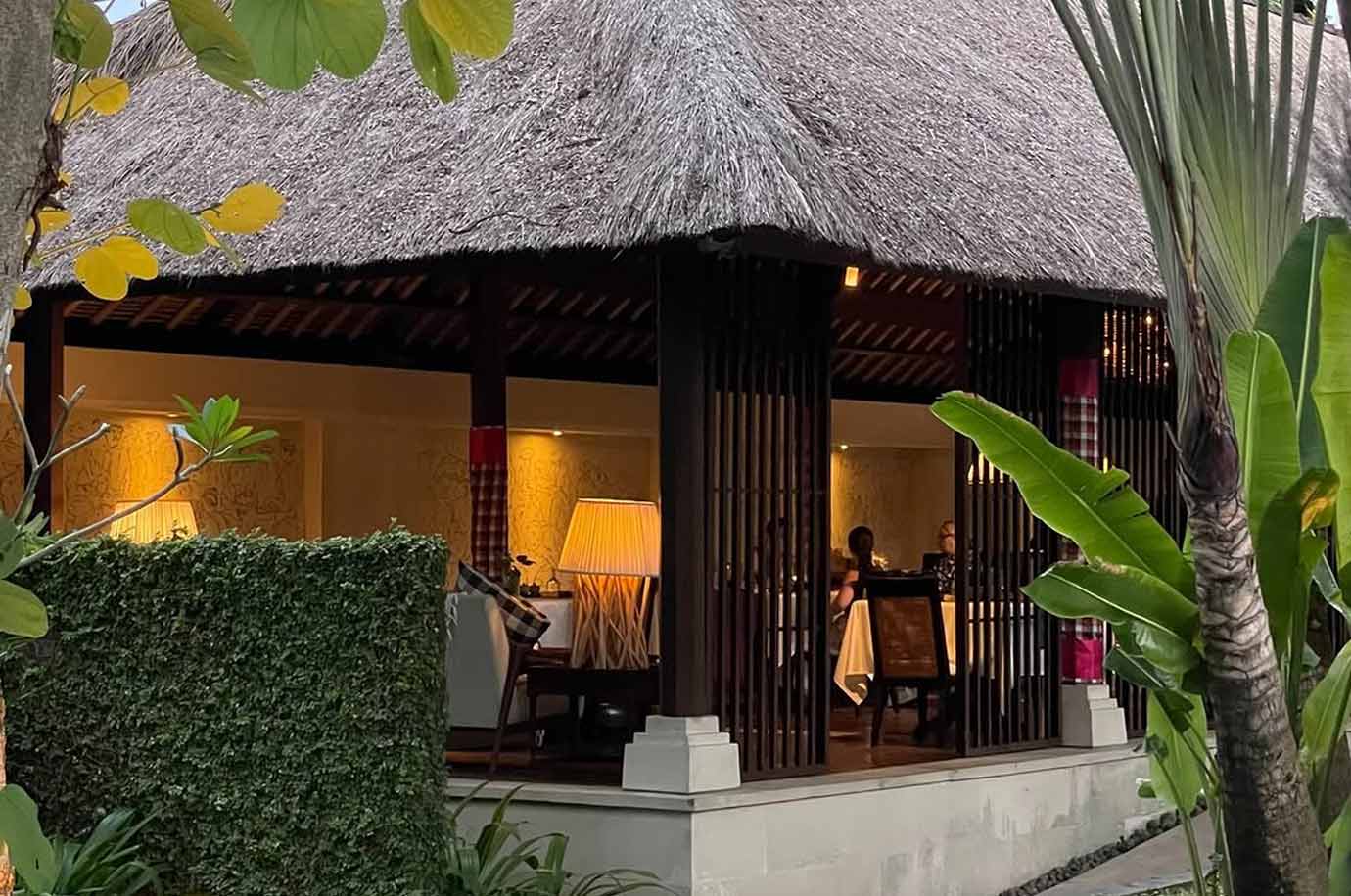 Atmosphere in Gong Restaurant, Sanur