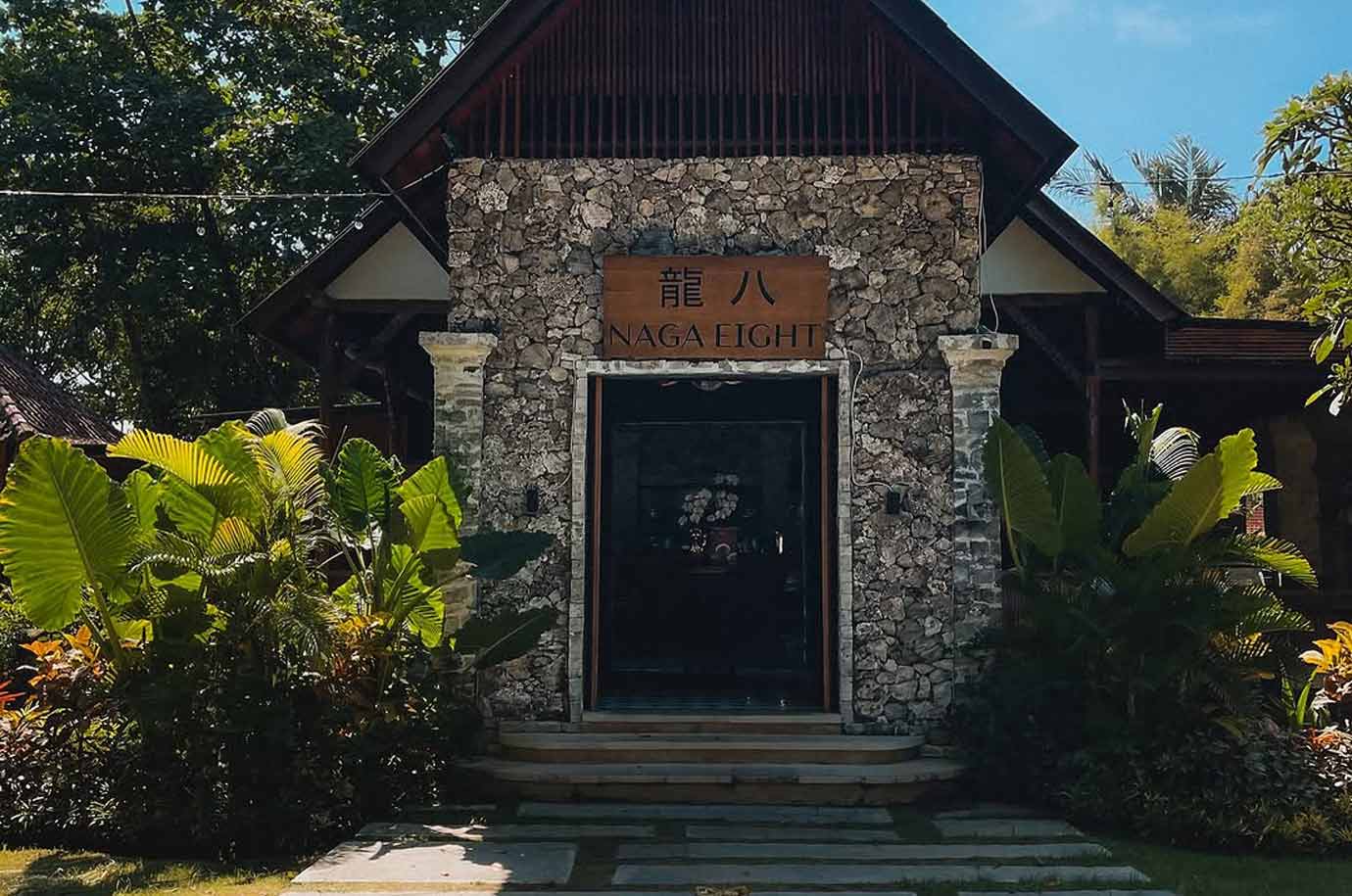 Entrance to Naga Eight Restaurant
