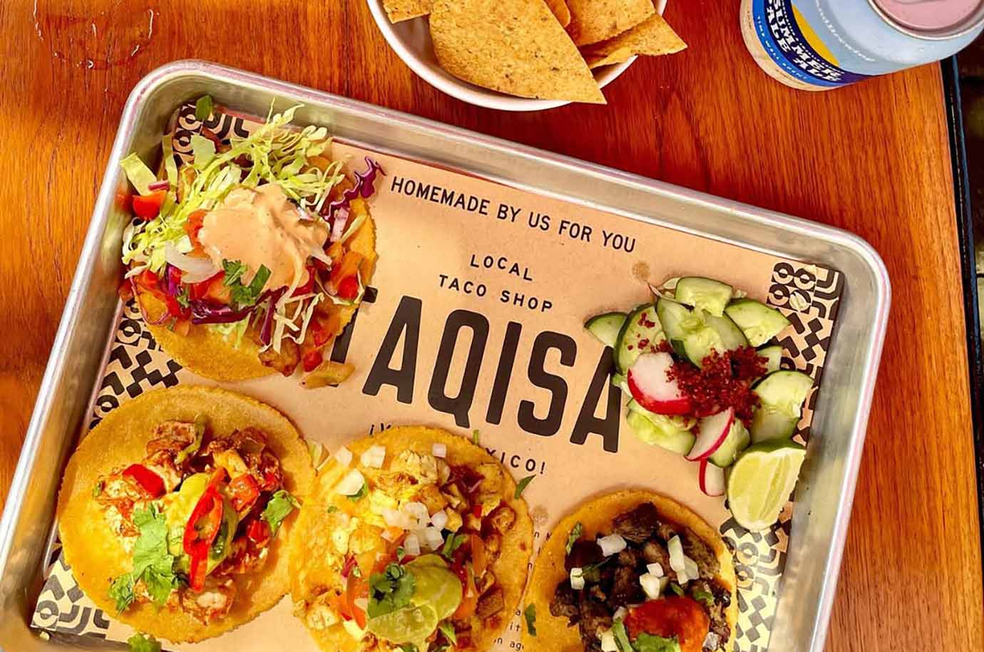 Tacos from Taqisa Mexican Food restaurant