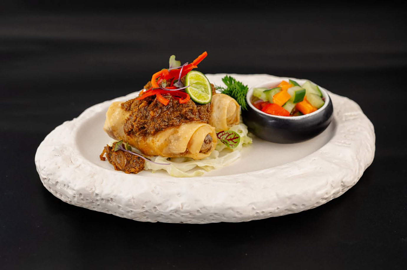 Uxquisite dish from Warnakali Restaurant