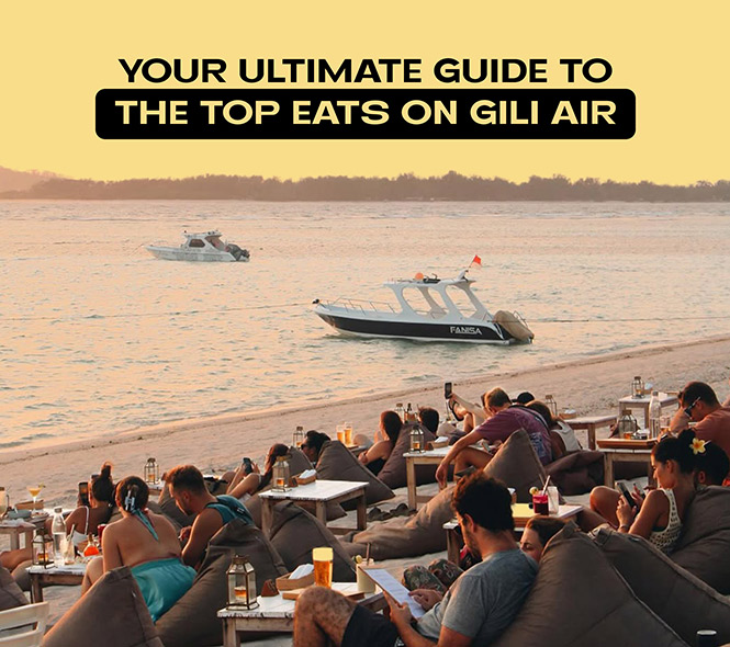 Beachfront Restaurant on Gili Air
