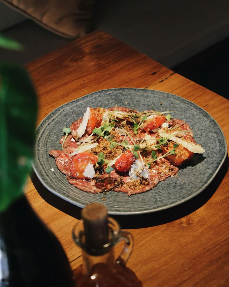 Pizza from Mama Pizzain Gili Air