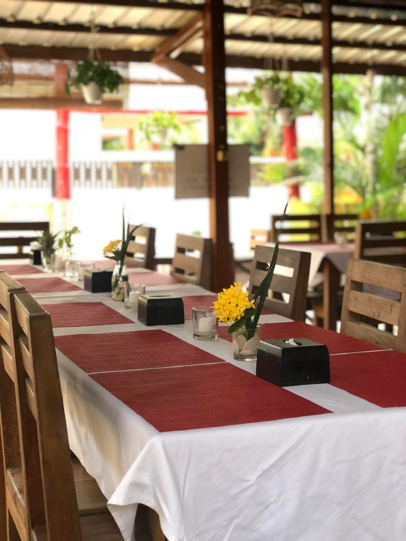 Interior of Ruby’s Café, Gili Air