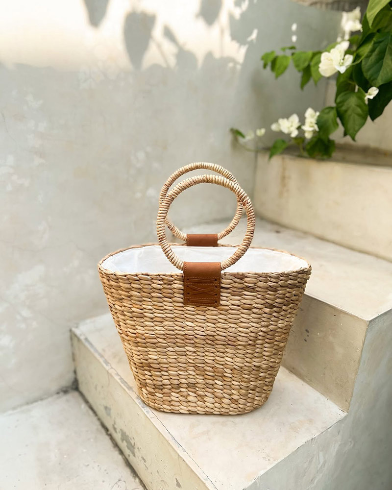 Handmade Woven Bag from souvenir shop in Bali
