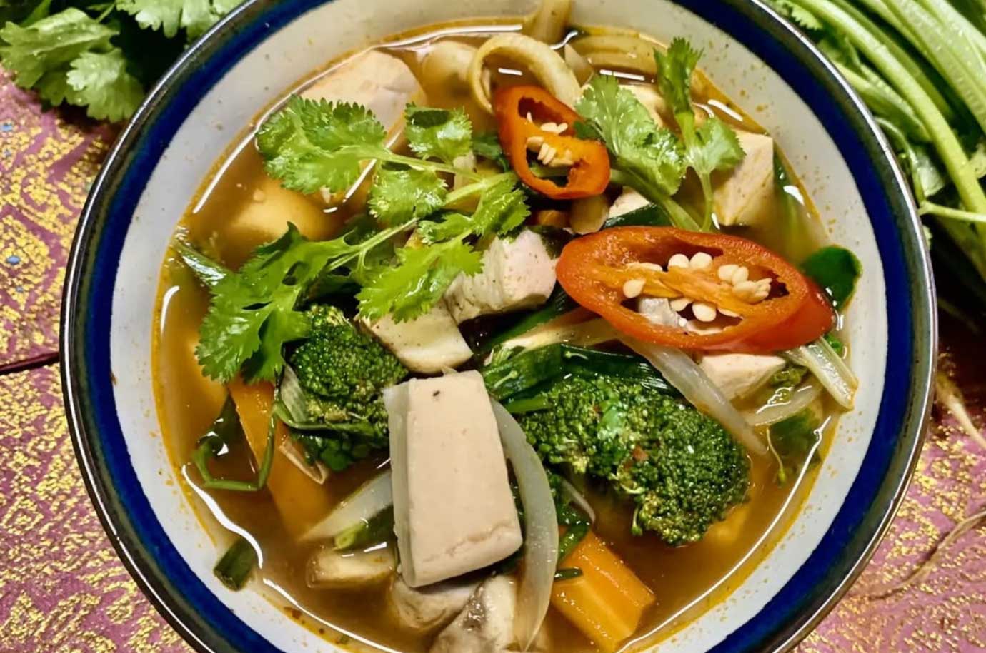 Thai food from Kat’s Kitchen Uluwatu