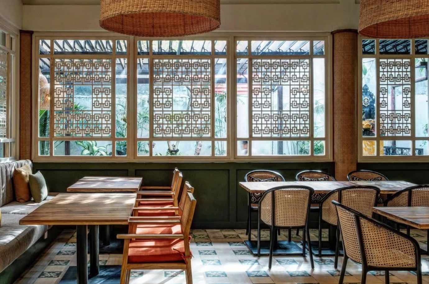 Interior of the Lemongrass Thai Restaurant