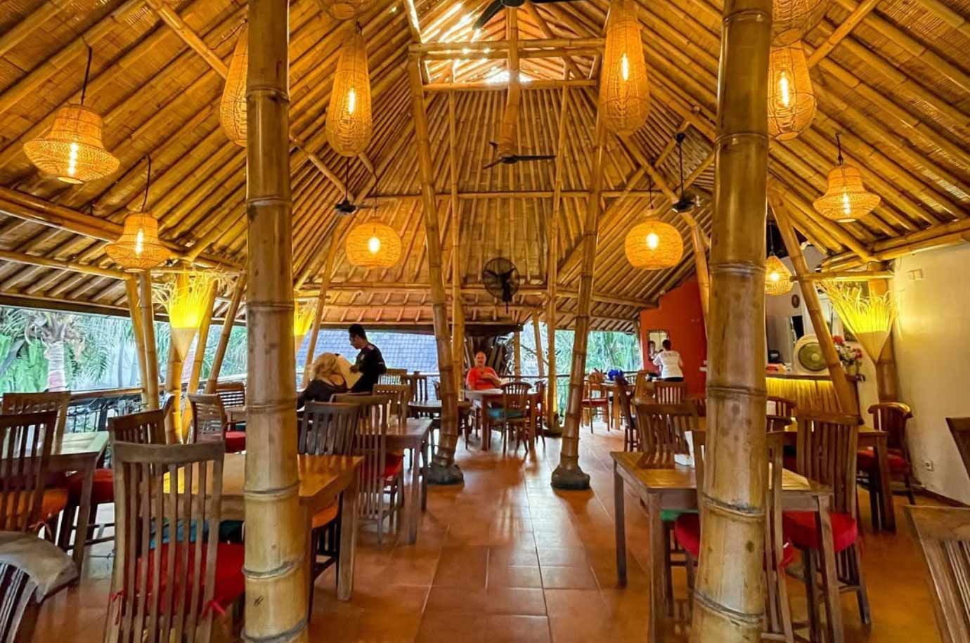 Bamboo building of Warung Asia Thai Food
