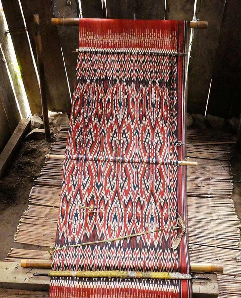 Carpet weaving from Threads of Life