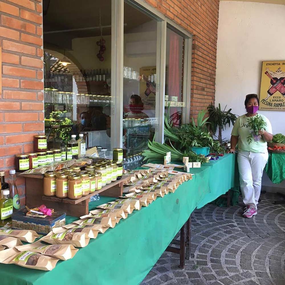 Overview of Ubud Organic Market