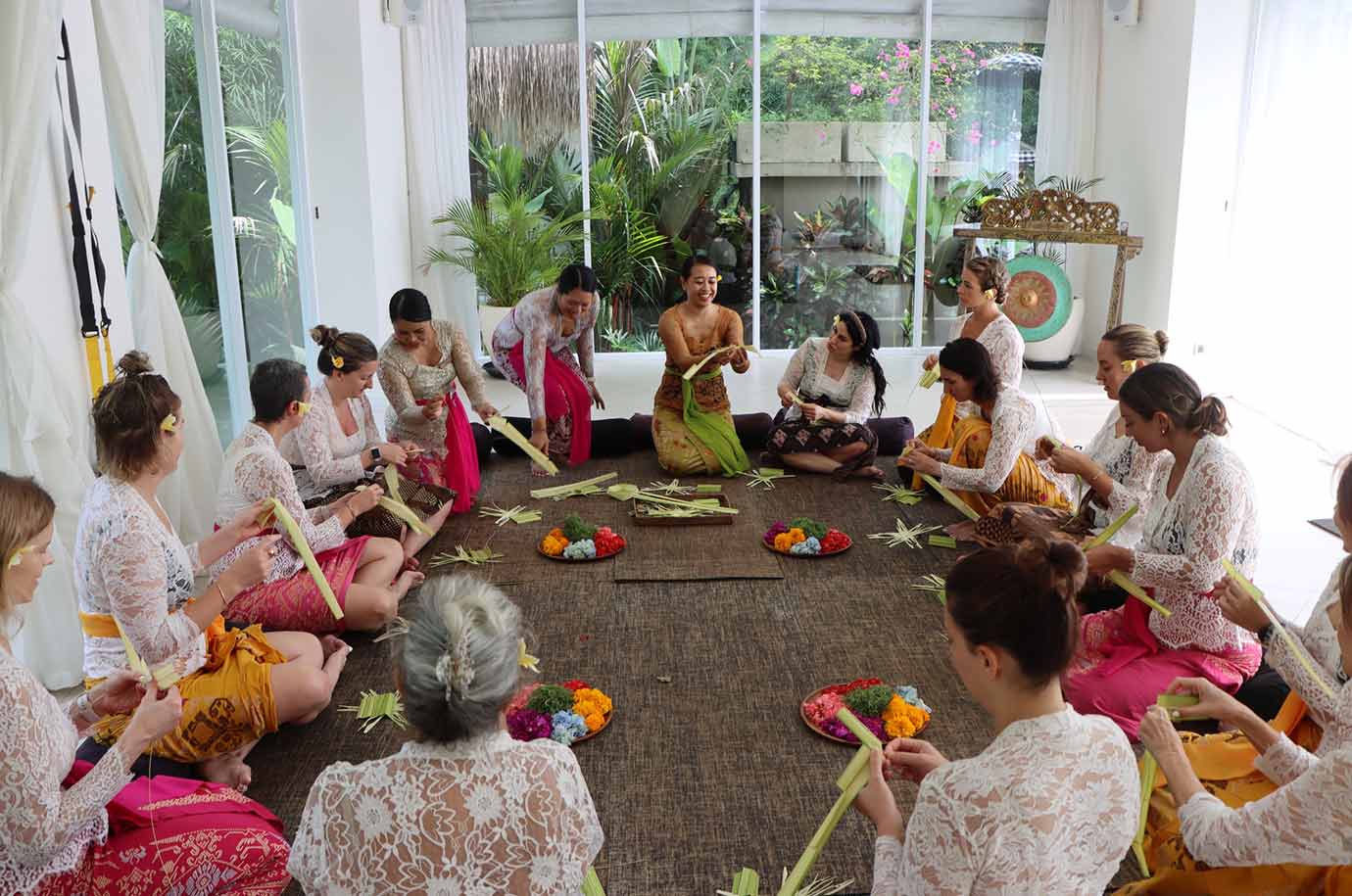 Women circle at Escape Haven
