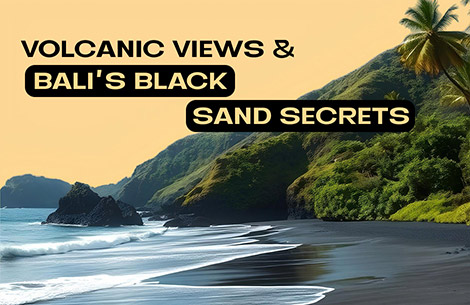 Preview of the Bali's Black Sand Beaches