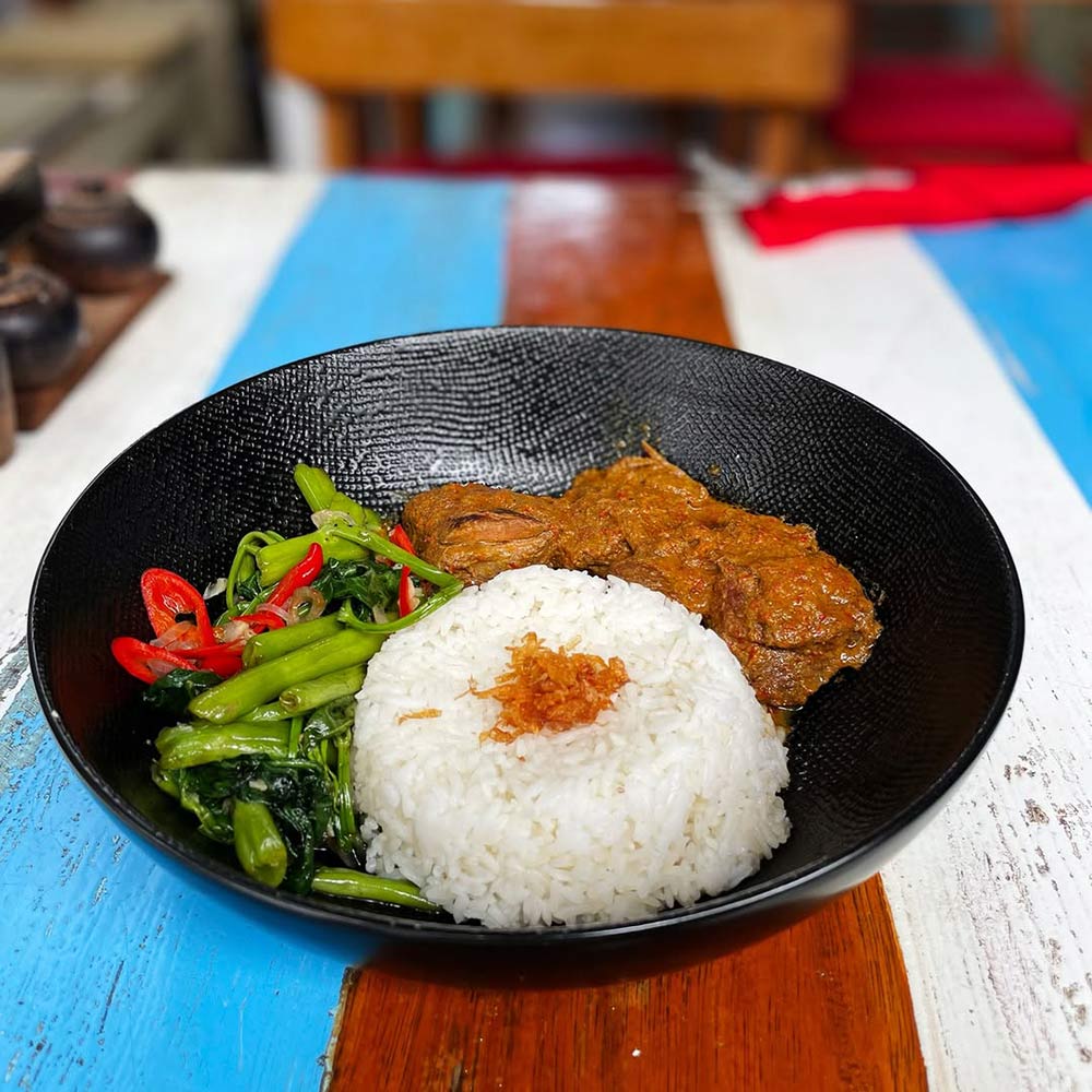 Rice and vegies from Jali Kitchen