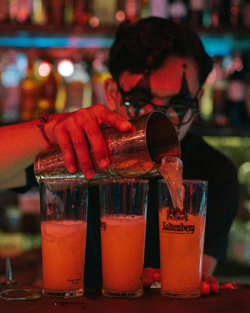 Halloween cocktails from No Más Bar