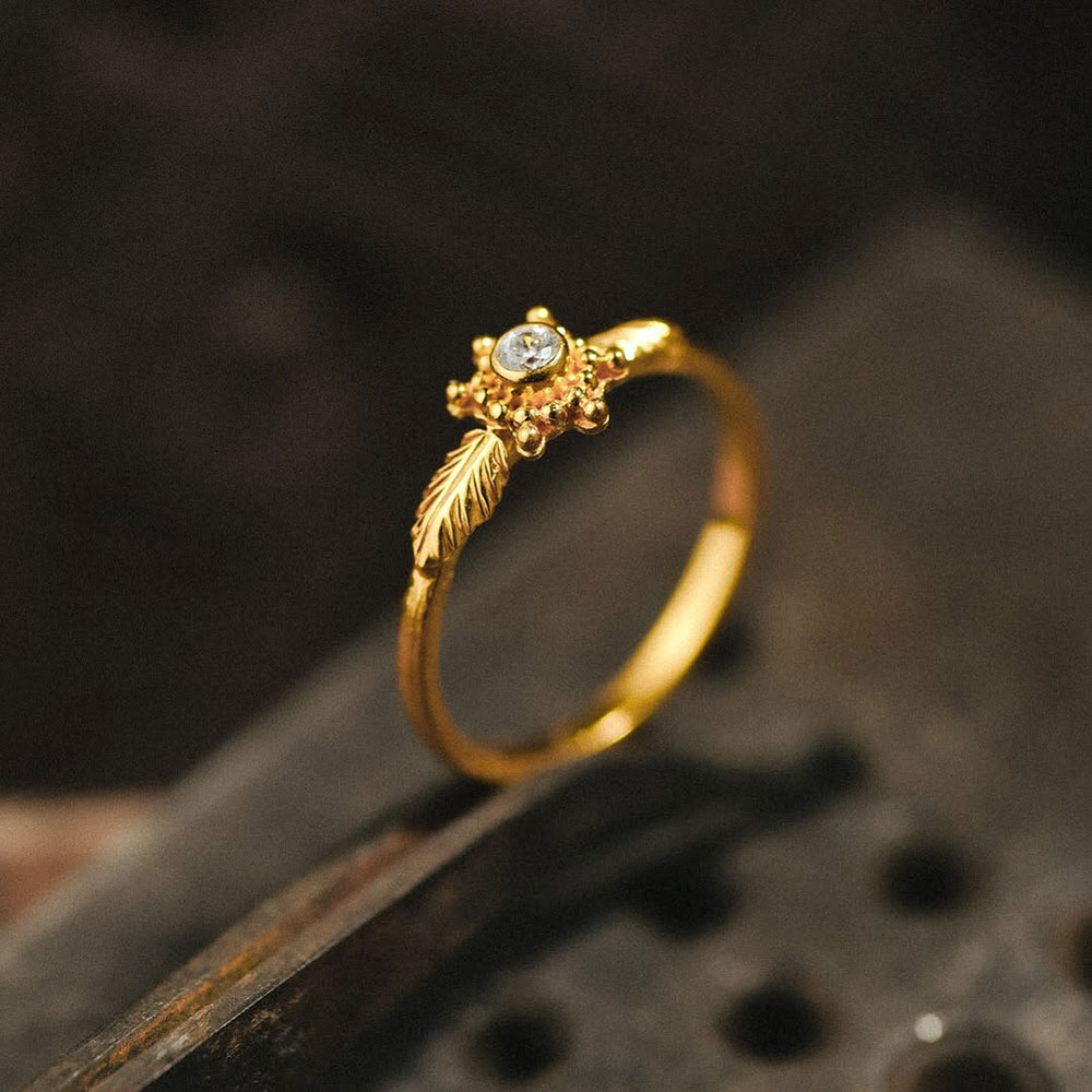 Golden rings from Tulola Designs, Seminyak