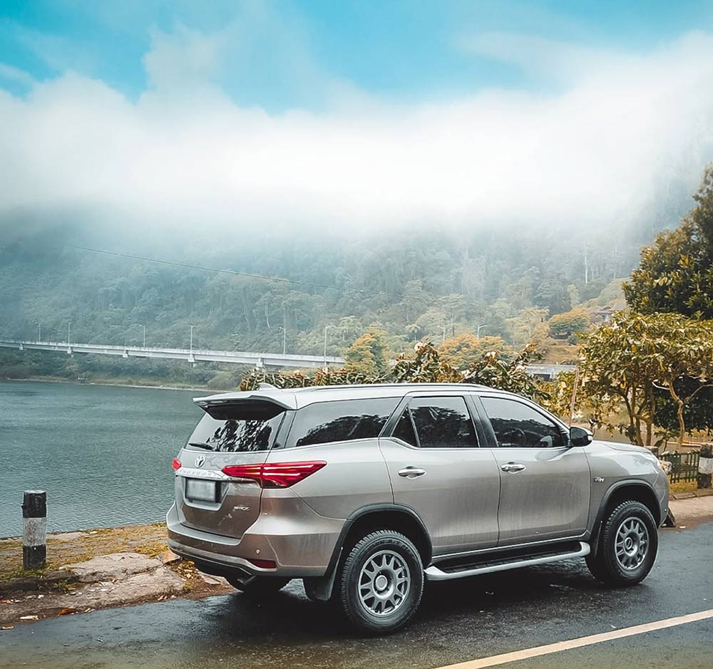 Toyota car rented from Drive-In Bali company