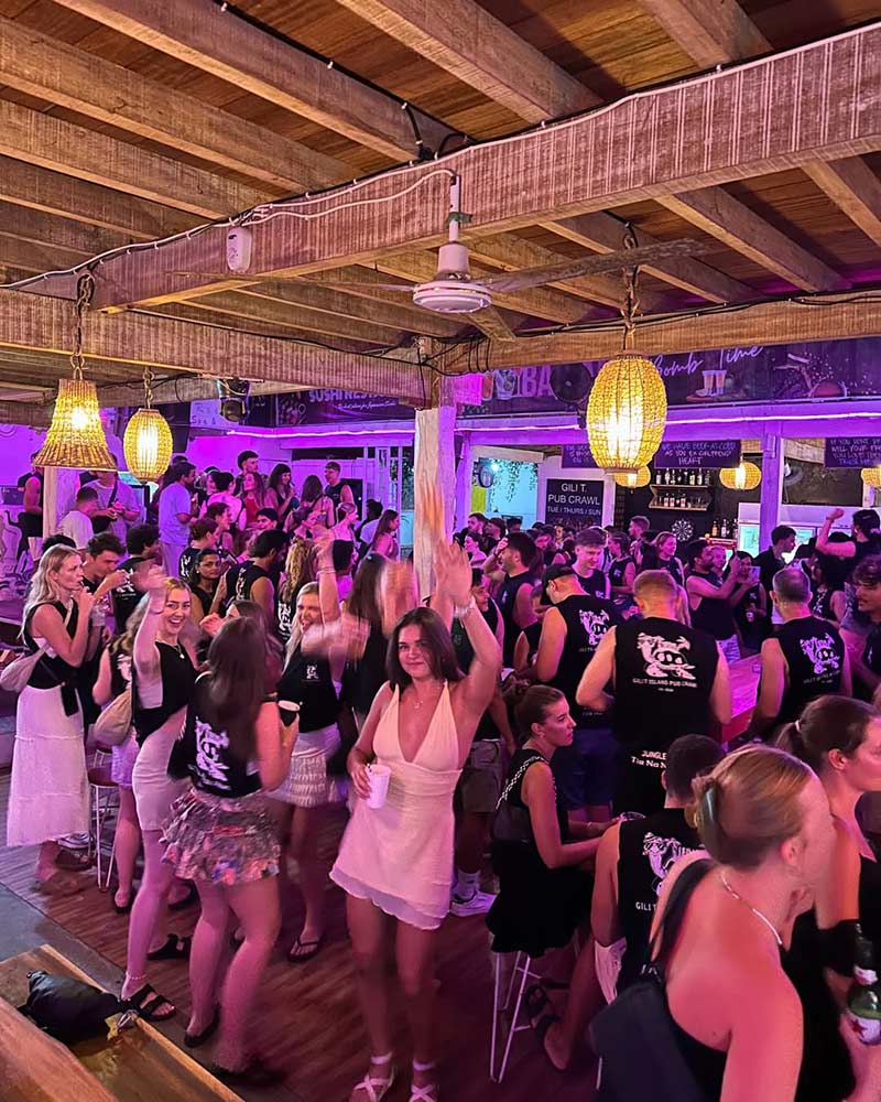Night party at Evolution night club